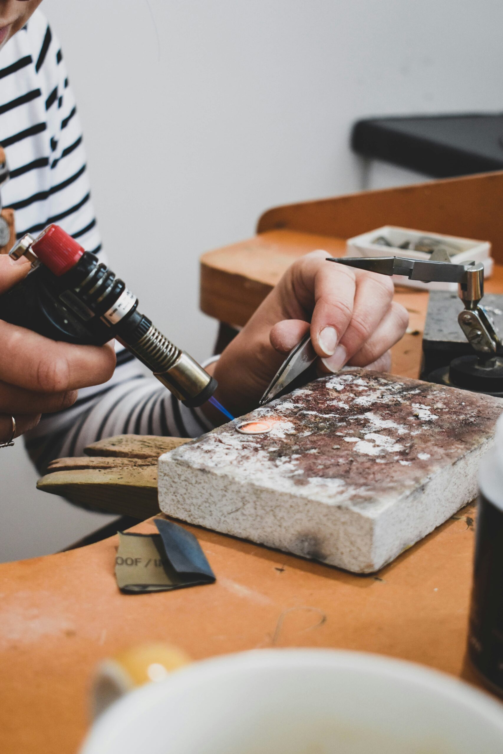 making of jewellery